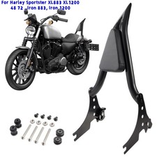 Black  Detachable Sissy Bar