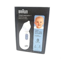 Braun Nasensauger Babygesundheit BNA100EU Schnelle schonende Befreiung verstopft