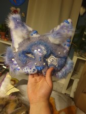 Therian Katzenmaske ohne Bund