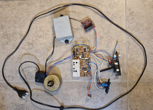 Dual 627q motor eds502 - motor,