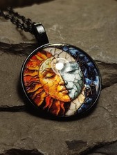 Damen Halskette in Schwarz