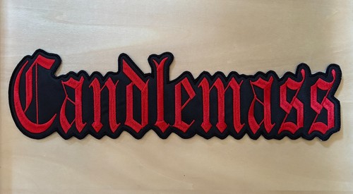 Candlemass logo patch - -,