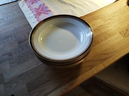 Kahla porzellan suppenteller - porzellan,