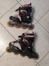 Rollerblades Kinder, mit Protektoren-Set,  verstellbar, Größe 32-37
