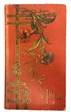 Schönes Antikes Album mit 66 alten Postkarten