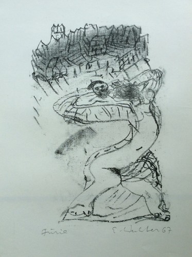 Emil wachter lithografie - emil,
