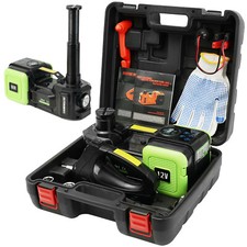 Elektrischer Wagenheber Mit Schlagschrauber12V Set  5T Hydraulischer Jack Lift,