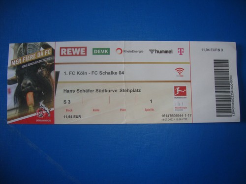 Ticket fc köln - ticket,