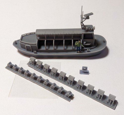 Kleines proviantboot mit - kleines,