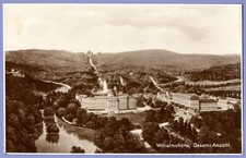 Nordhessen Kassel Wilhelmshöhe 1927 Gesamtansicht Bruno Hansmann Cassel AK