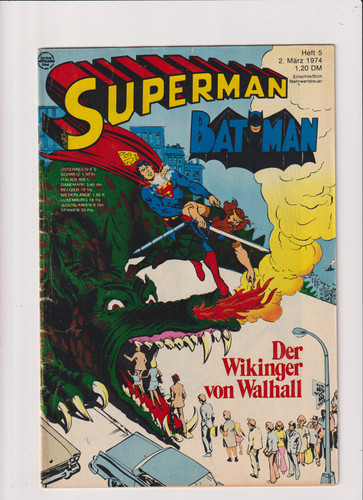 Superman 1974 original - 5,