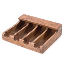 HOLZKISTE "PALU" | 36 cm, Teak