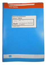 Reparaturleitfaden VW Passat B3 31/35i 1,9 l Diesel Motor 1Y AAZ 50 kW Mechanik
