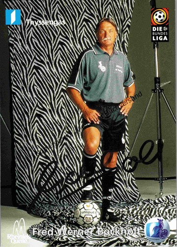 Original autogramm fred werner - autogramm,