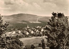 Ansichtkarte Johanngeorgenstadt "Ortsansicht" 1962 gelaufen. Echtes Foto
