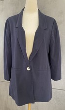 Orsay Blazer Jacke Größe 40 dunkelblau 