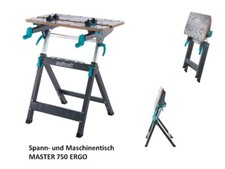 Wolfcraft Spann- und Maschinentisch MASTER 750 ERGO