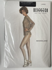 WOLFORD NEONGLANZ NEON GLANZ Strumpfhose 40 den, Grösse L Farbe Admiral in OVP !
