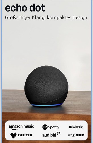 Echo dot smart - (newest,