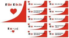 Pralinensticker (10x Pralinen