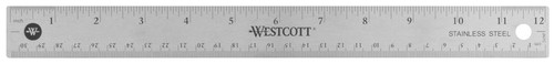 Westcott metall lineal mit - metall-lineal,
