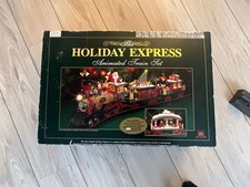The New Bright Holiday Express Animated Train Set 387 In ovp  defekt selten rar