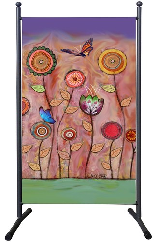 Paravent 180 cm retro - 180, x