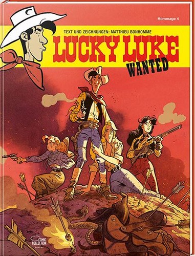 Lucky luke hommage wanted - lucky,