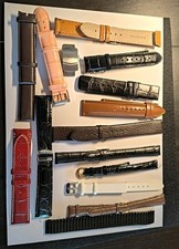 Uhrenarmband Sammlung , Leder