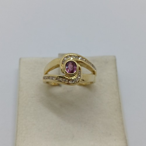 Damenring vintage 18kt gold - damenring,