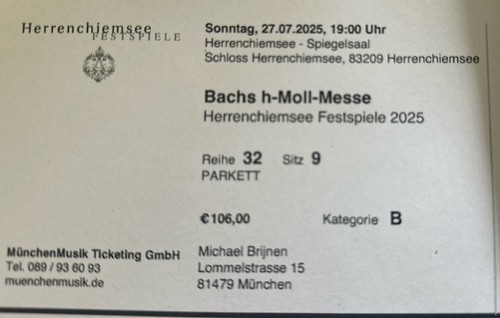 Herrenchiemsee festival bach - festival,