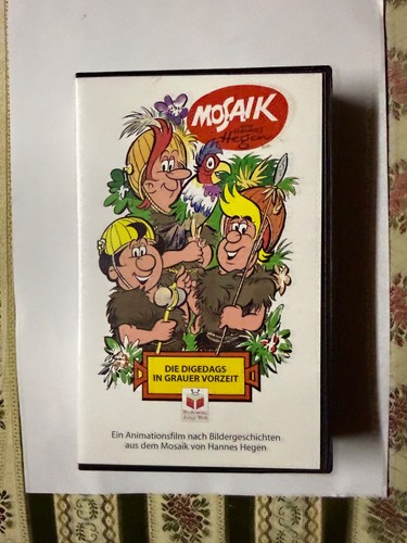 Mosaik vhs videokassette - x,