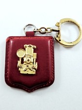 Schlüsselanhänger - Hübscher Kochen Koch - Hotel Terminus Montargis - Leder