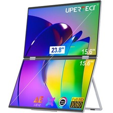 Tragbarer Monitor 15,6" Dual Screen Laptop Extender 1920x1080 Freier Treiber