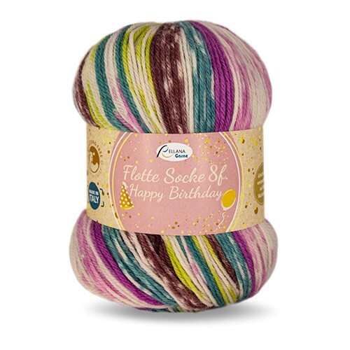 Flotte socke 8fach happy - socke,