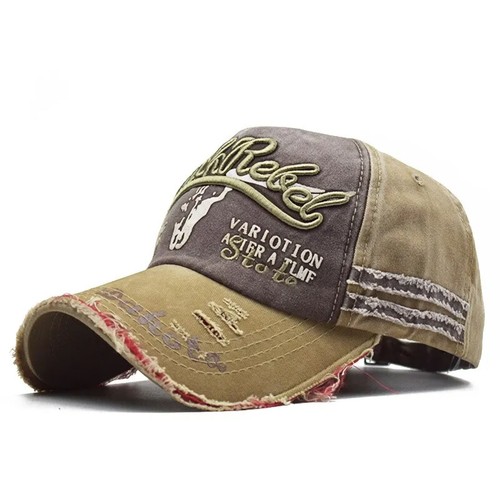 Black rebel basecap - black,