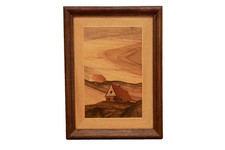 Intarsien Bild aus Holz