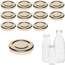 12 Deckel für Glasflaschen