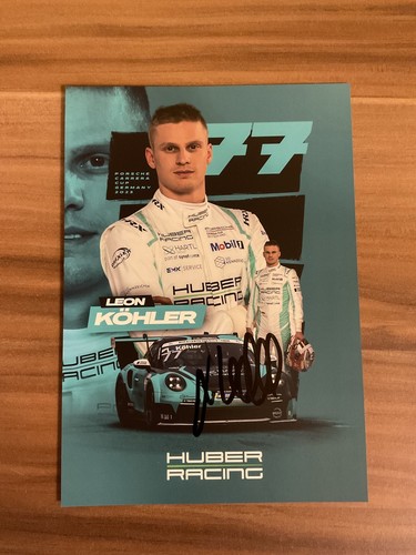 Leon köhler autogrammkarte - köhler,