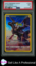 FA/ZEKROM BRILLIANT STARS POKEMON SWORD & SHIELD BRILLIANT STARS 2022 TG05 PSA 9