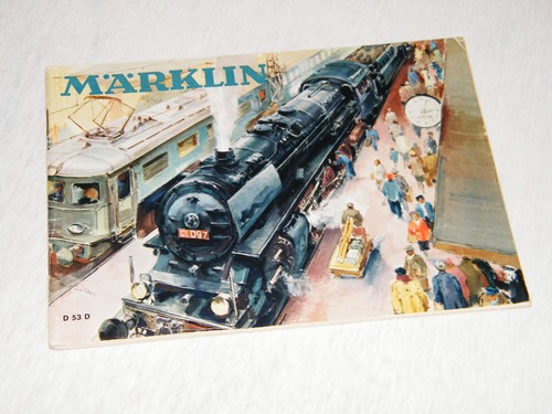 Märklin katalog 1953 mit - märklin,