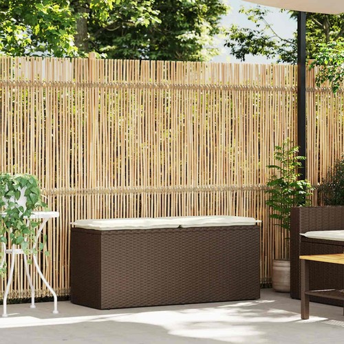 Vidaxl gartenbank mit kissen - gartenbank,