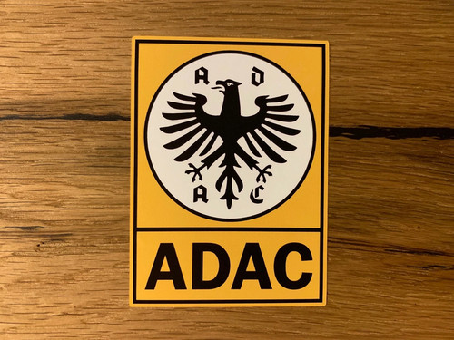 Adac aufkleber plakette - adac,