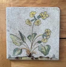 Karlsruher Majolika, Wandfliese, 15x15cm