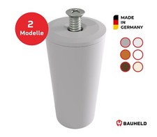 BAUHELD® Rolladenstopper 8 Stück 40mm Rolladen Anschlag Stopper Winkel Grau Weiß