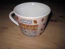 Ohne Kaffee läuft hier gar nichts Flirt R & B Kaffeetasse Teetasse Bürosprüche