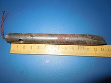 Altes Senklot Maurerlot Richtlot Schnurlot MEISSEL ohne Schnur 140g L ca. 13,5cm