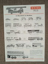 WIKING Automodelle Prospekt