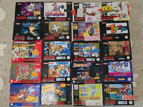 Snes originalverpackte - snes,