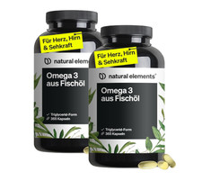 2 x natural elements Omega 3